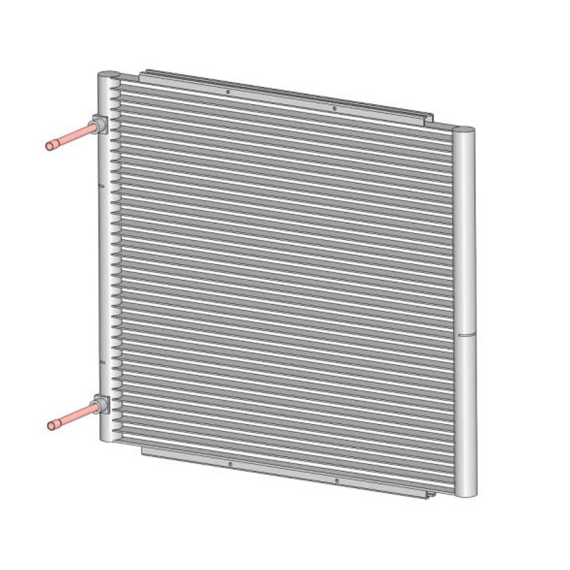 SC-1100 388 * 346.7mm Máy điều hòa ô tô MCHE Condenser Coil Microchannel Bộ trao đổi nhiệt